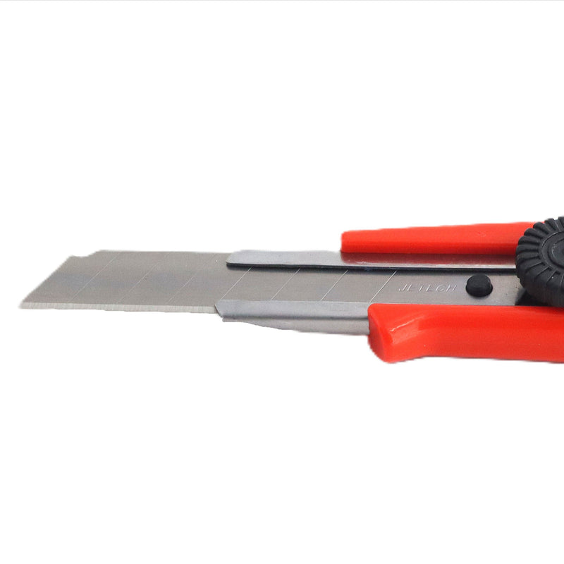Utility Knife 18mm Auto Lock Red