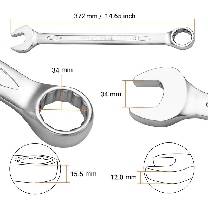 Combination Wrench 34mm