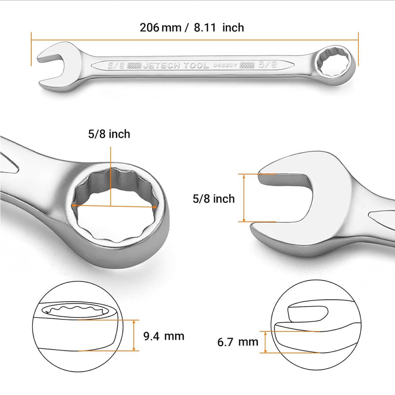 Combination Wrench 5/8 Inch