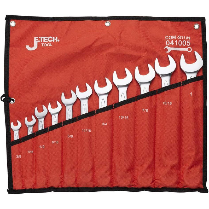 Combination Wrench Set 11-Piece SAE