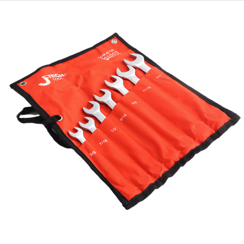 Combination Wrench Set SAE 7-Piece