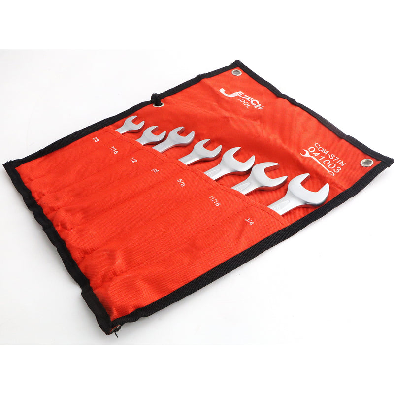 Combination Wrench Set SAE 7-Piece