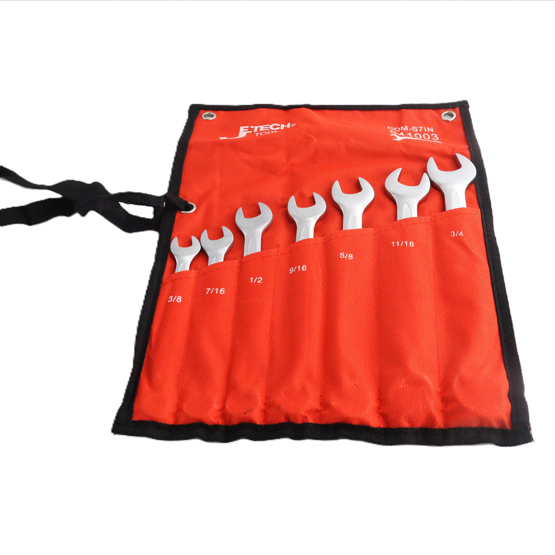 Combination Wrench Set SAE 7-Piece