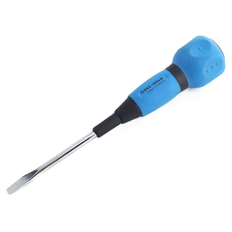 Denko Electrician Handle Slotted Screwdriver CR-V Steel (100mm)