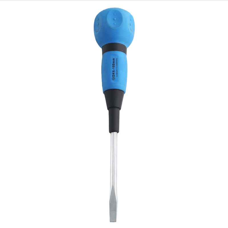 Denko Electrician Handle Slotted Screwdriver CR-V Steel (100mm)