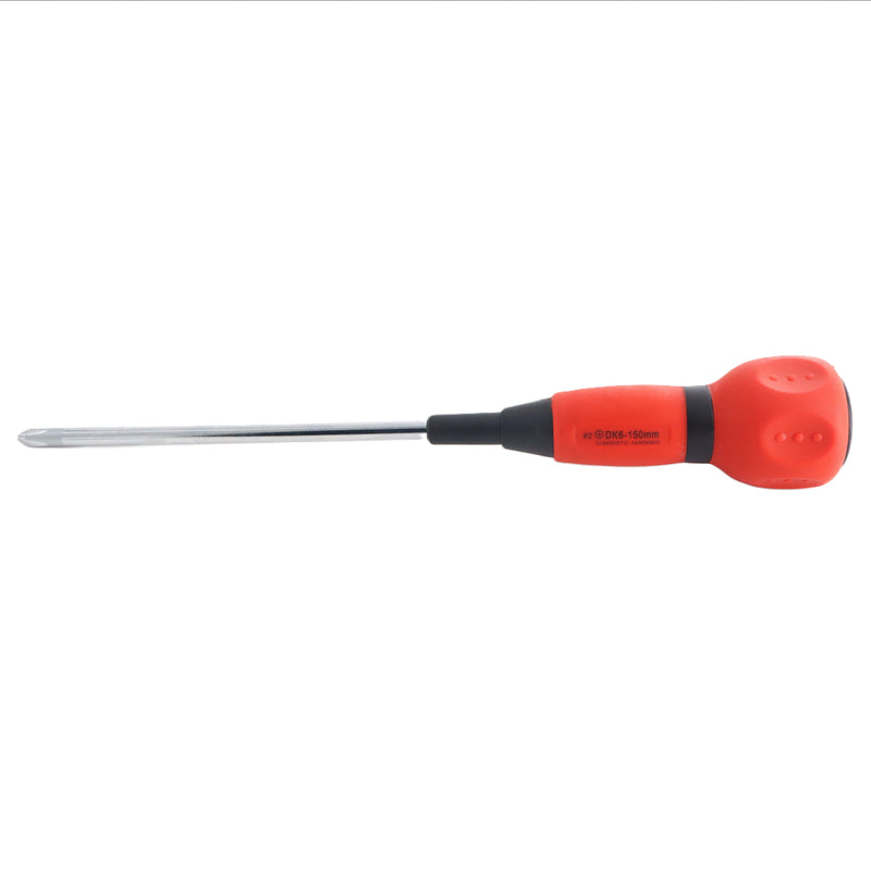 Denko Electrician Handle Phillips Screwdriver CR-V Steel (150mm)