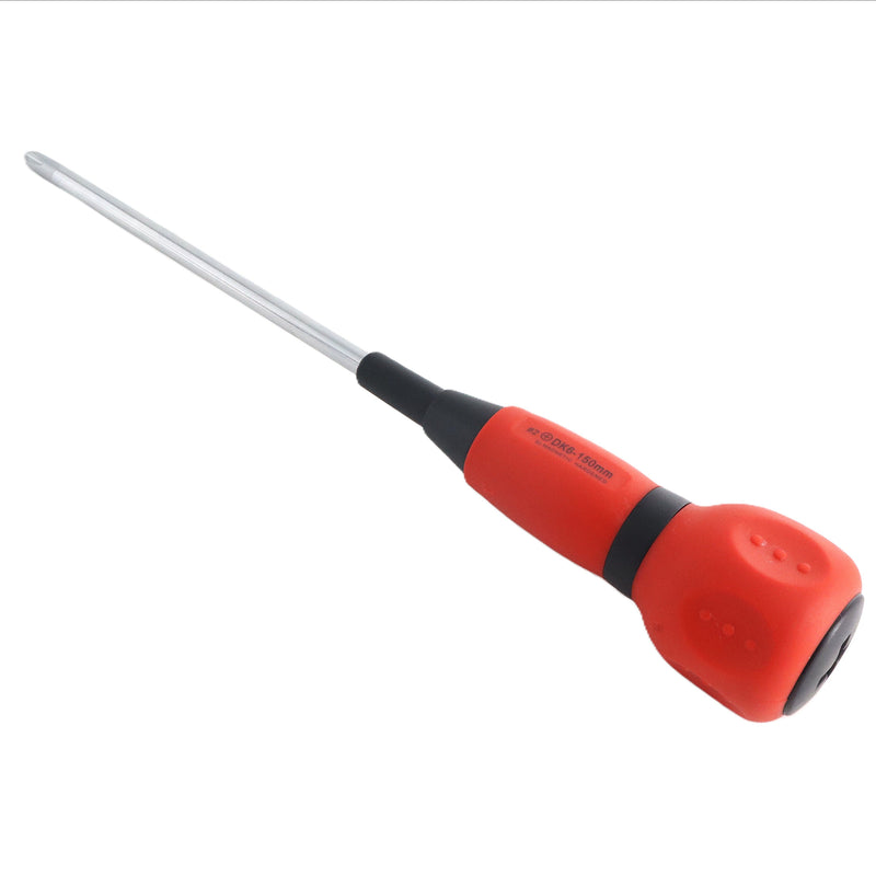 Denko Electrician Handle Phillips Screwdriver CR-V Steel (150mm)