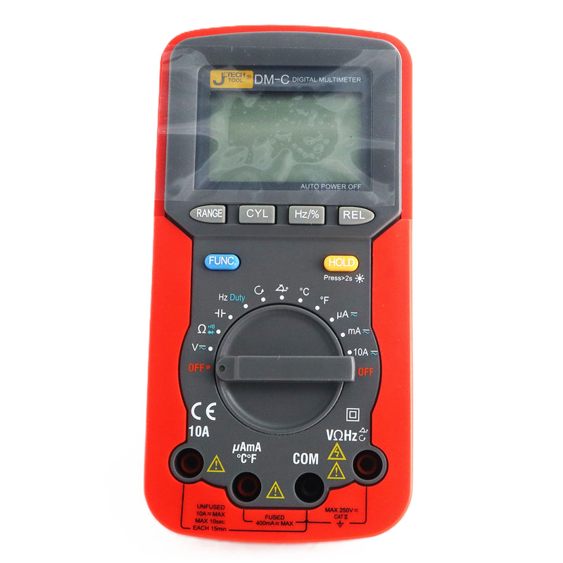 Digital Multimeter AC/DC 83×165mm