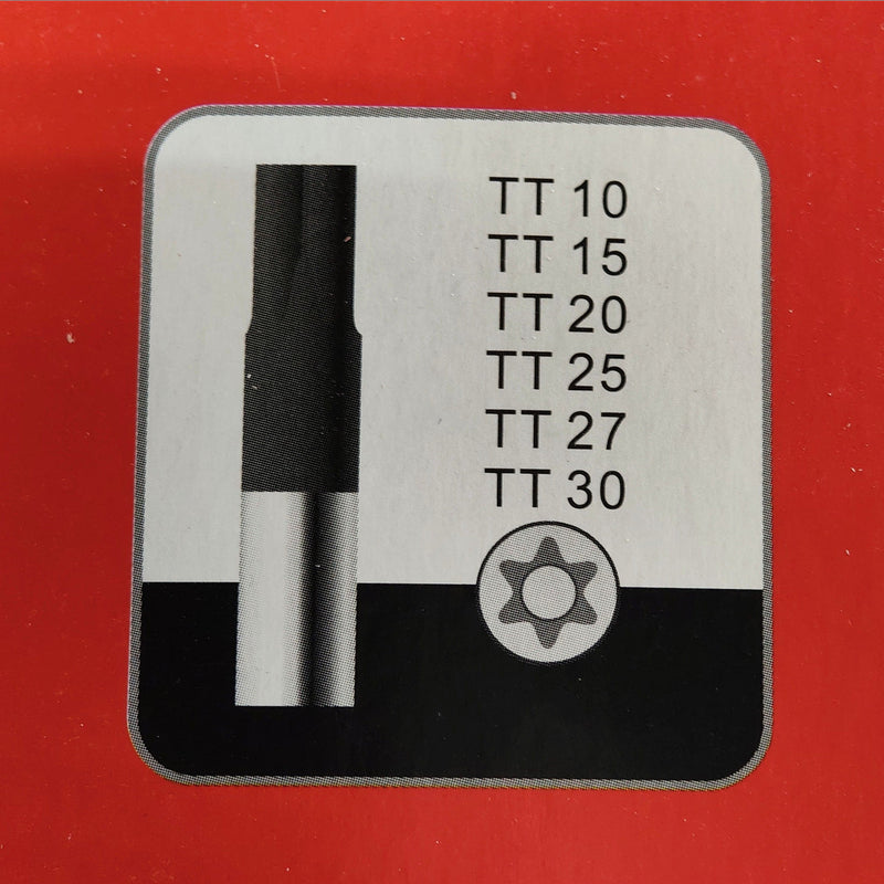 Temper Torx Screwdriver Set