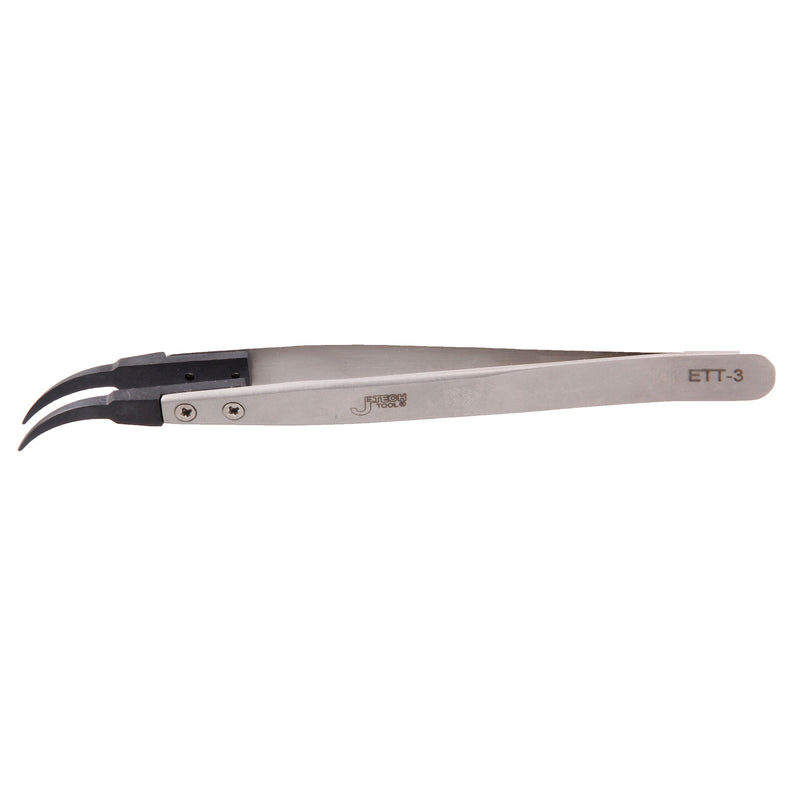 Tweezers Curved Anti-Static 130mm