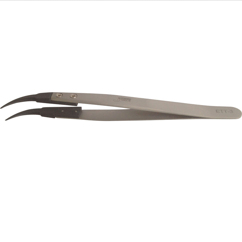 Tweezers Curved Anti-Static 130mm