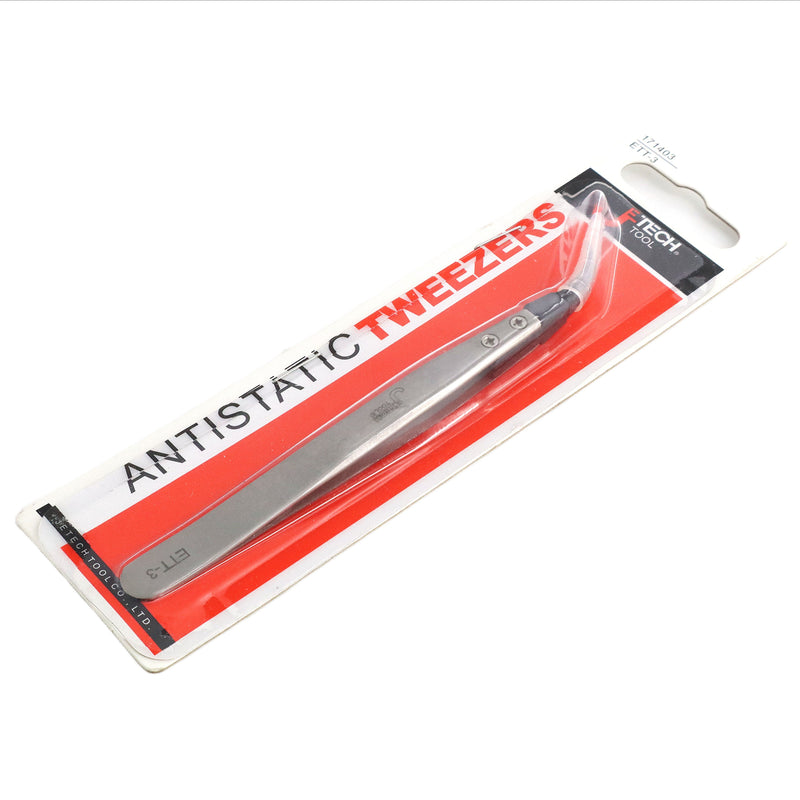Tweezers Curved Anti-Static 130mm