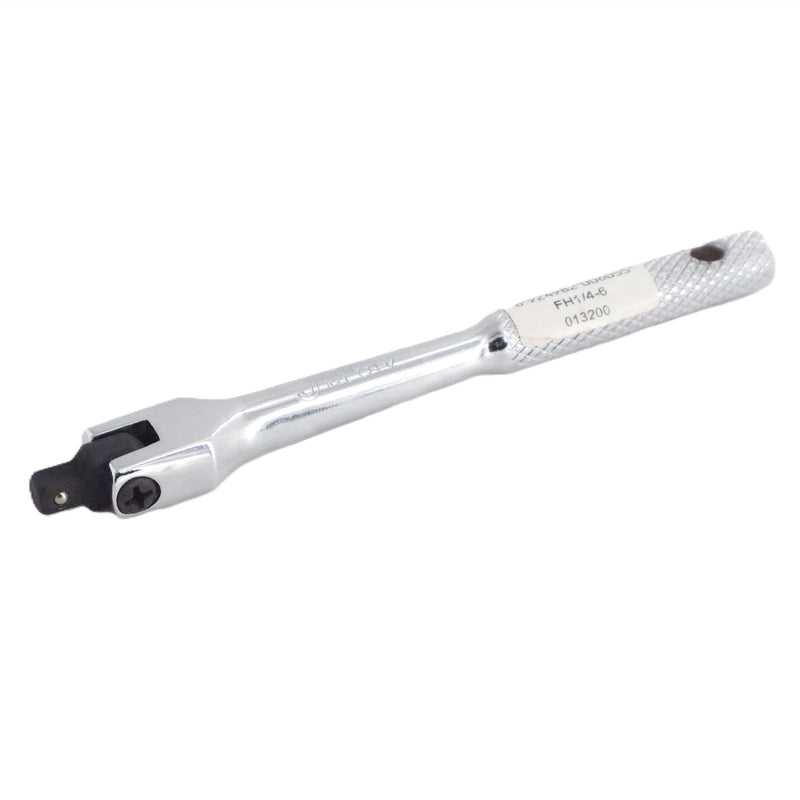 Breaker Bar Flex Head 1/4-Inch Drive 6-Inch Long