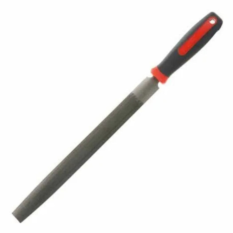 Half Round File Bastard Cut with Handle 250mm