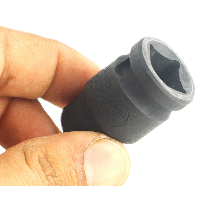 1/2 Inch Drive 13mm Standard Impact Socket