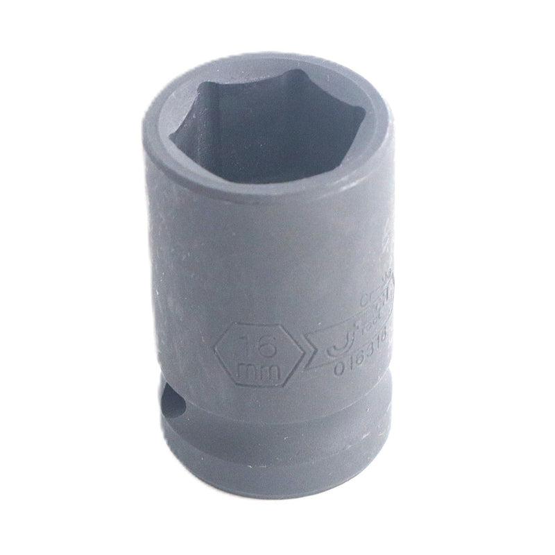 1/2 Inch Drive 16mm Standard Impact Socket