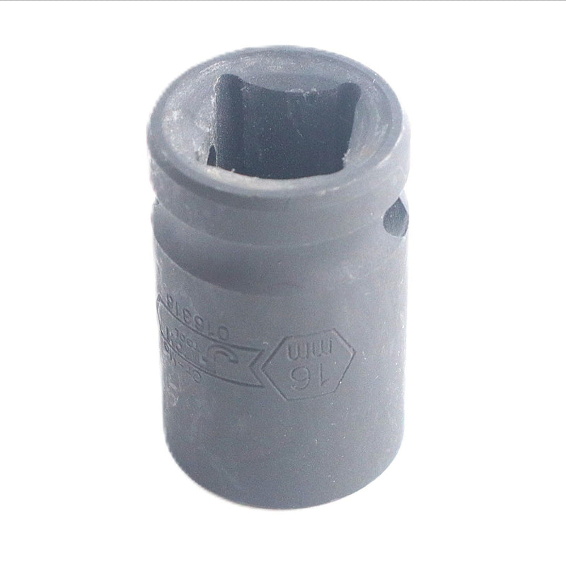 1/2 Inch Drive 16mm Standard Impact Socket