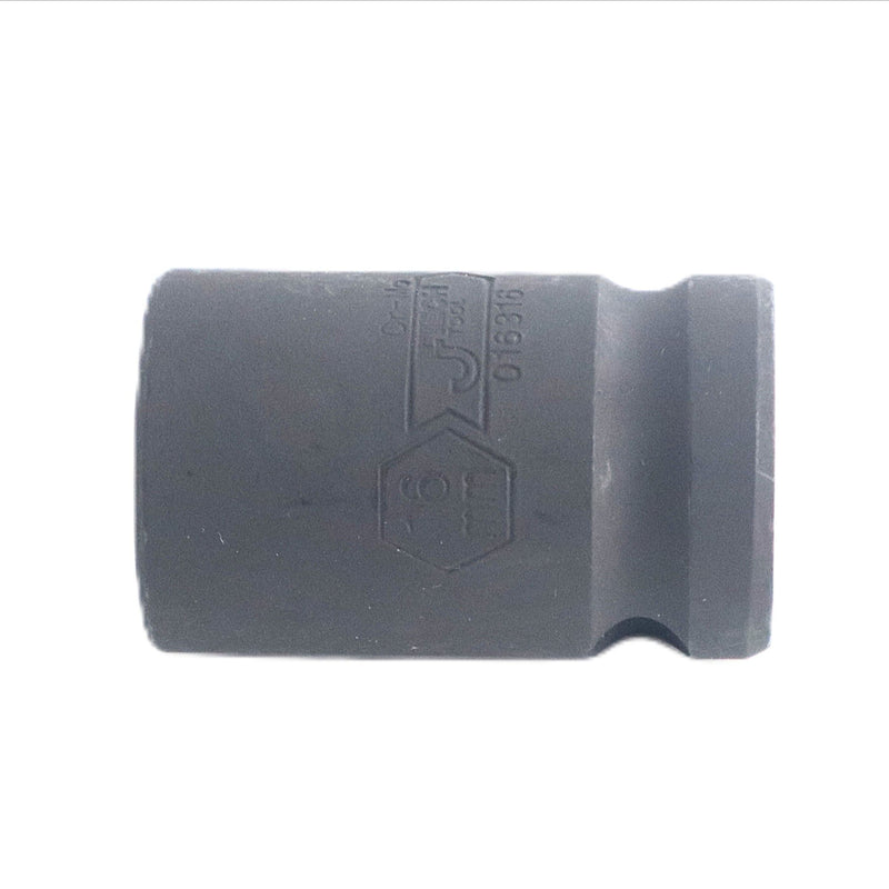1/2 Inch Drive 16mm Standard Impact Socket