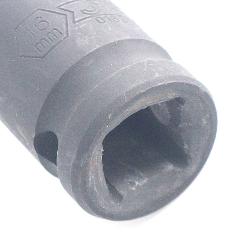 1/2 Inch Drive 16mm Standard Impact Socket