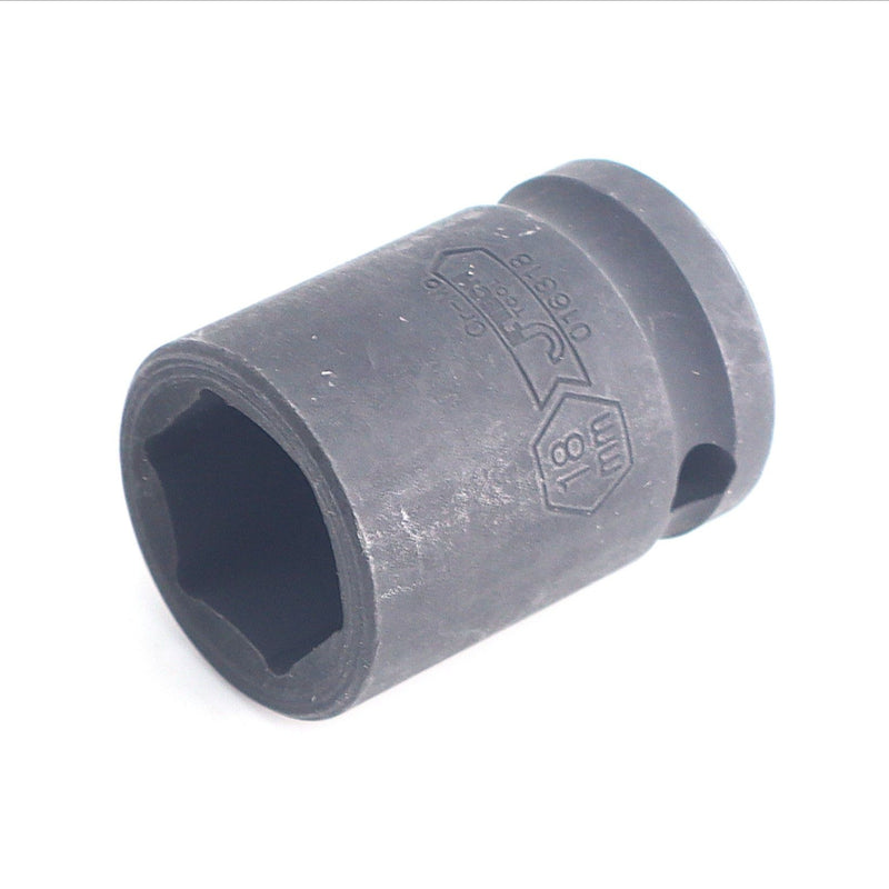 1/2 Inch Drive 18mm Standard Impact Socket