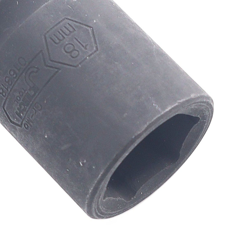 1/2 Inch Drive 18mm Standard Impact Socket