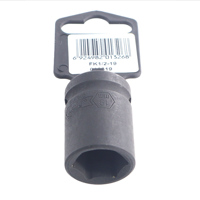 1/2 Inch Drive 19mm Standard Impact Socket