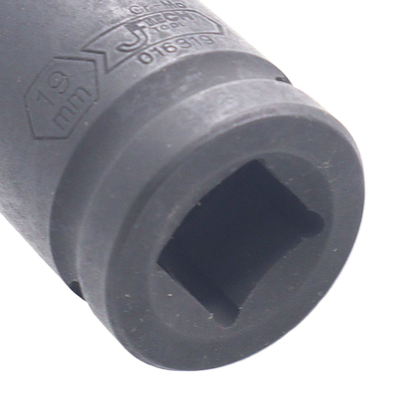 1/2 Inch Drive 19mm Standard Impact Socket