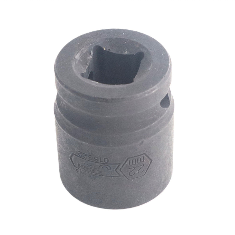 1/2 Inch Drive 22mm Standard Impact Socket