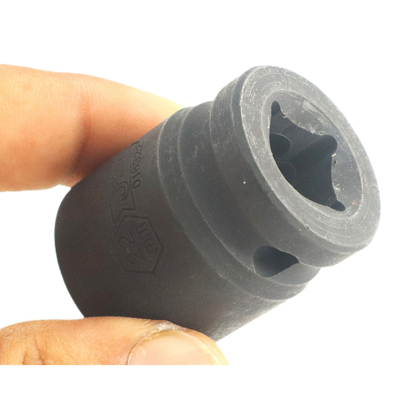 1/2 Inch Drive 22mm Standard Impact Socket