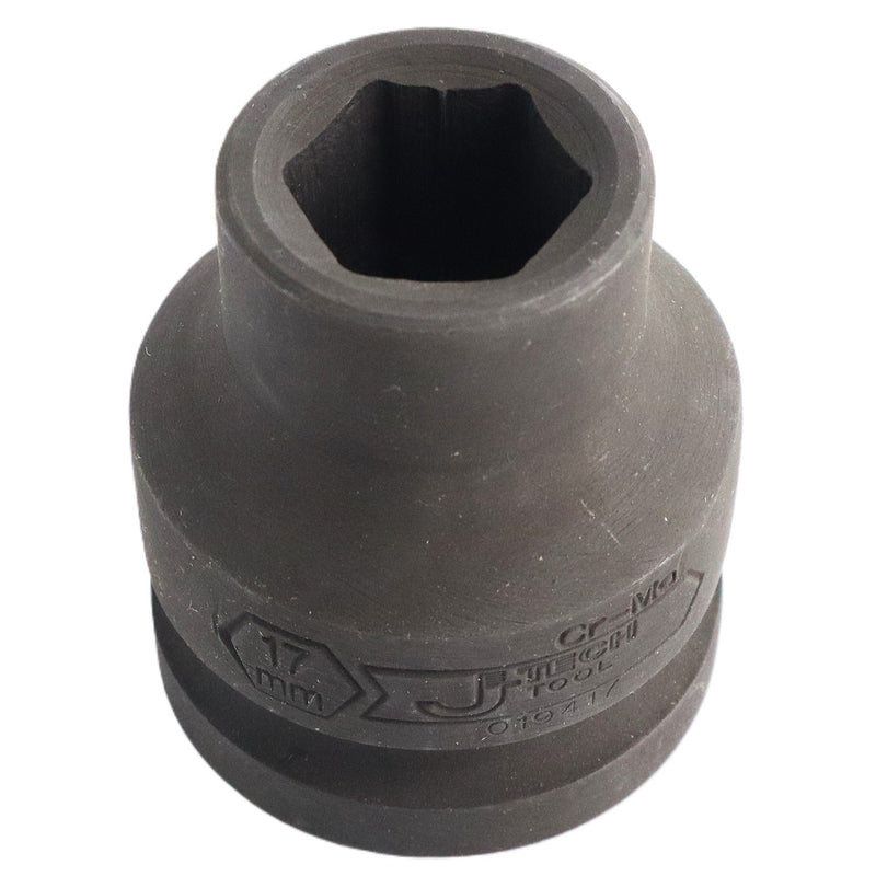 3/4-Inch Drive 17mm Shallow Impact Socket Cr-Mo Steel