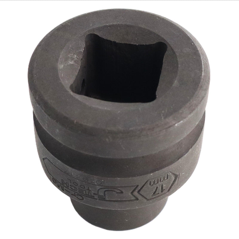 3/4-Inch Drive 17mm Shallow Impact Socket Cr-Mo Steel