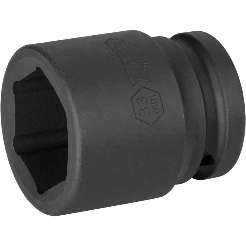 3/4-Inch Drive 33mm Shallow Impact Socket Cr-Mo Steel