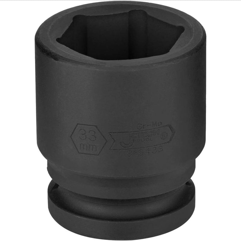3/4-Inch Drive 33mm Shallow Impact Socket Cr-Mo Steel
