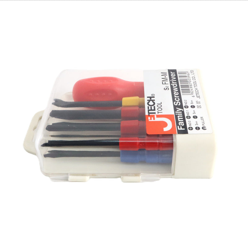 Family Screwdriver Set Phillips & Slotted, Medium (8-Piece)