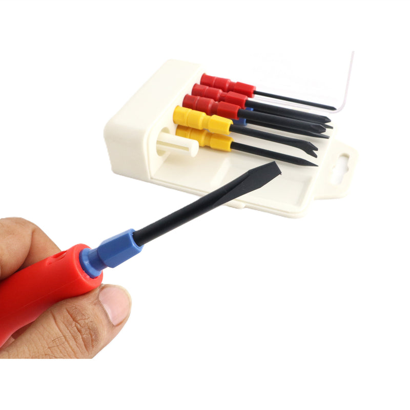 Family Screwdriver Set Phillips & Slotted, Medium (8-Piece)