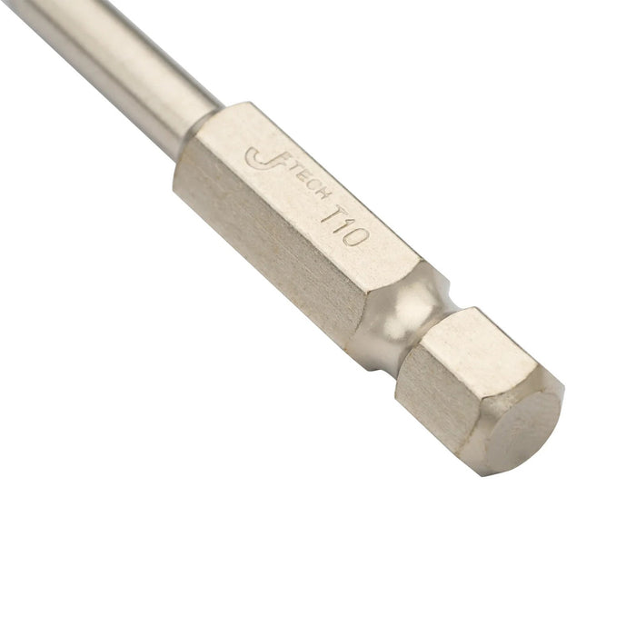 Torx Security Bit T10 50mm 1/4-Inch Hex Shank