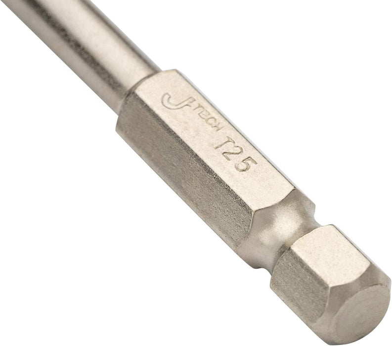 Torx Security Bit T25 50mm 1/4-Inch Hex Shank