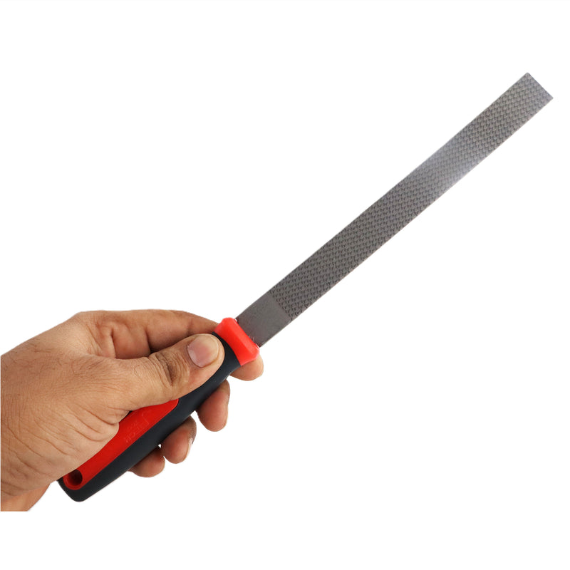 Flat Wood File With Softgrip Handle 200mm
