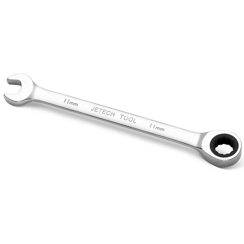 Ratcheting Combination Wrench, Gear Spanner 11mm