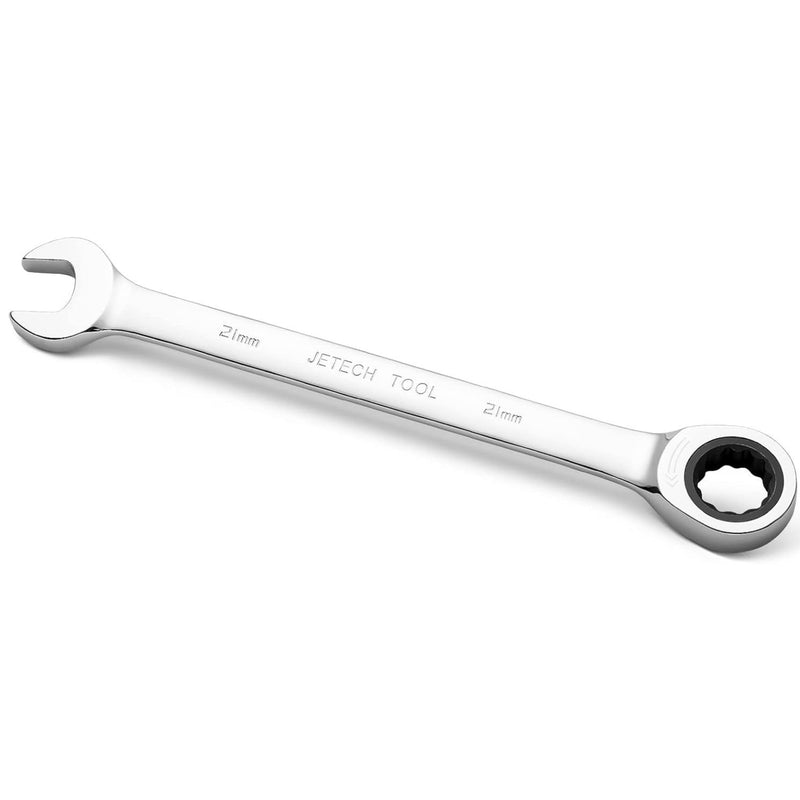 Ratcheting Combination Wrench, Gear Spanner 21mm