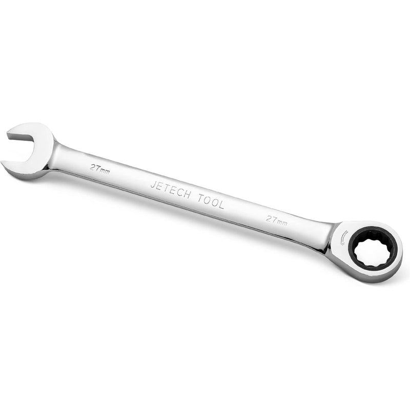 Ratcheting Combination Wrench, Gear Spanner 27mm