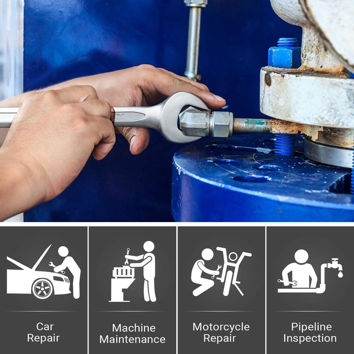 Ratcheting Combination Wrench, Gear Spanner 32 mm