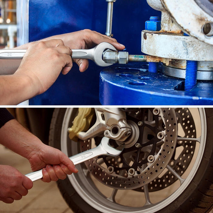 Ratcheting Combination Wrench, Gear Spanner 32 mm