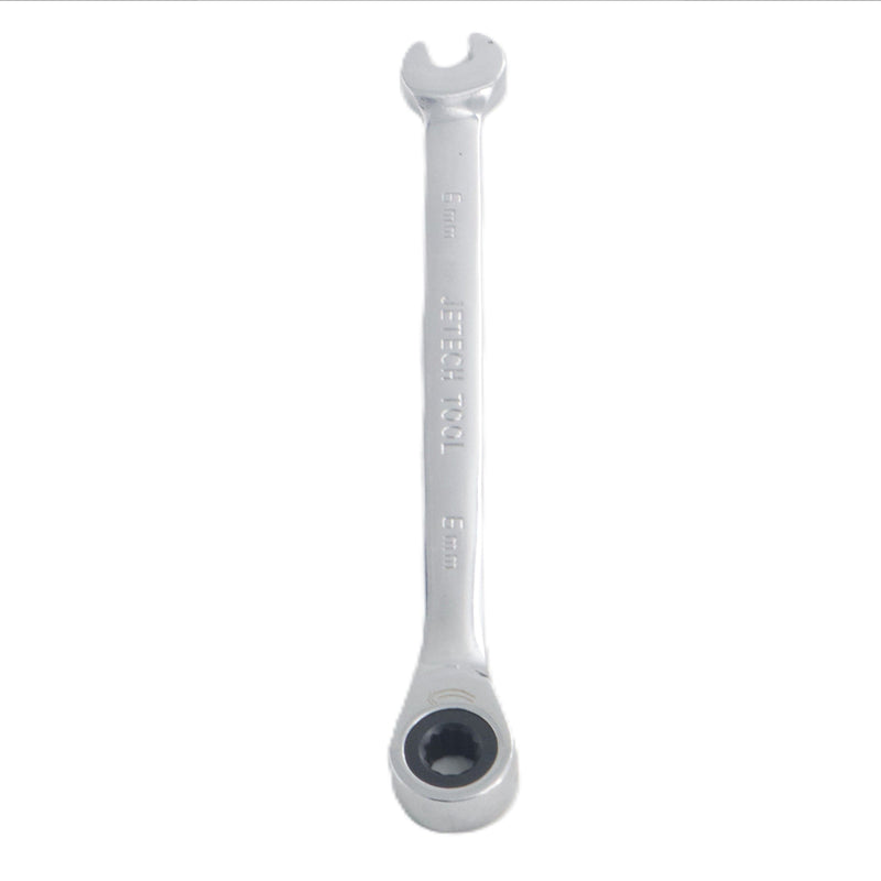 Ratcheting Combination Wrench, Gear Spanner 6 mm