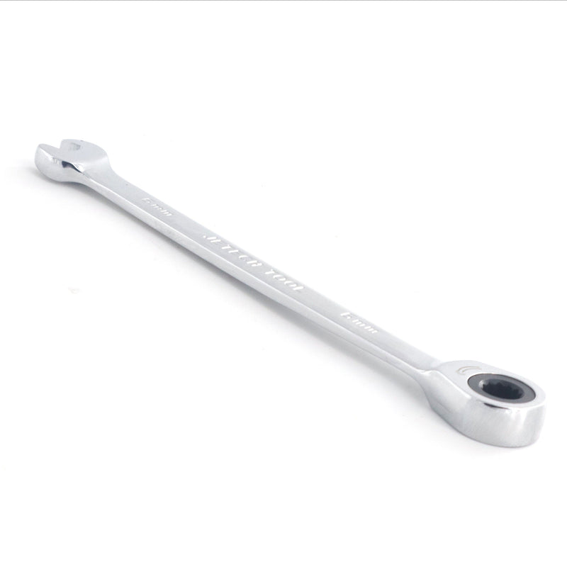 Ratcheting Combination Wrench, Gear Spanner 6 mm