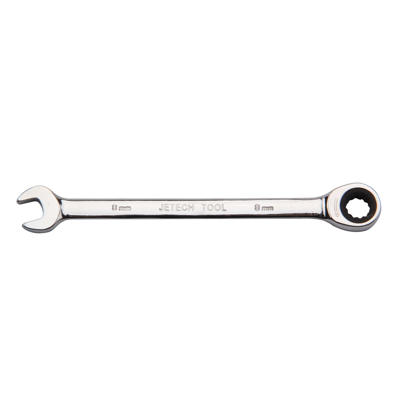 Ratcheting Combination Wrench, Gear Spanner 8 mm