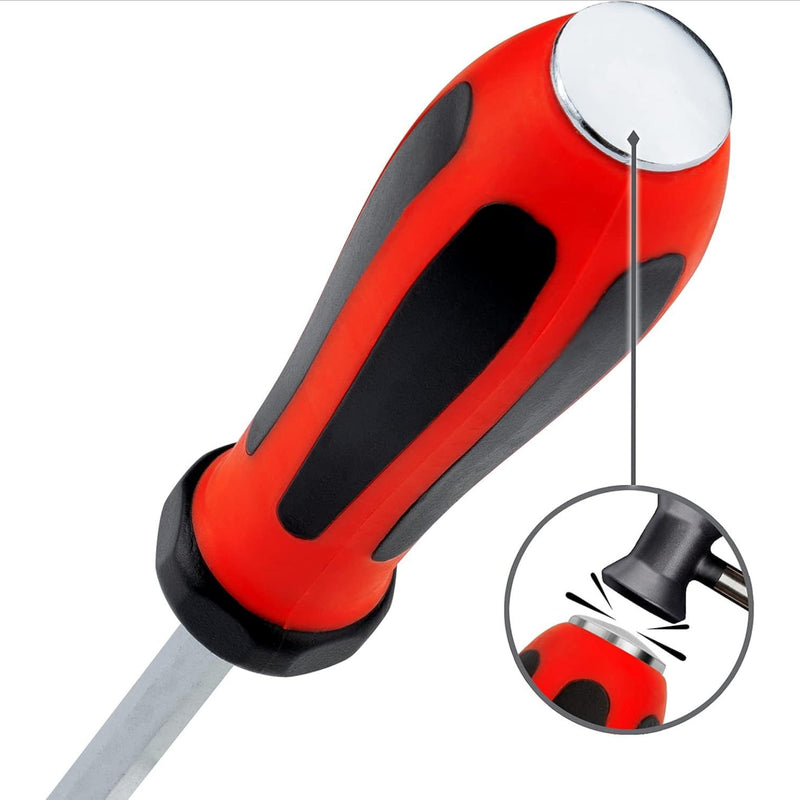 Go-Through Slotted Screwdriver 6×125mm Striking Cap