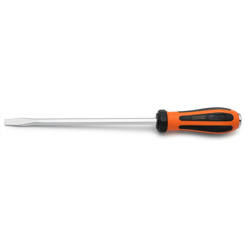 Go-Through Slotted Screwdriver 8×250mm Striking Cap