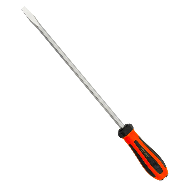 Go-Through Slotted Screwdriver 8×300mm Striking Cap