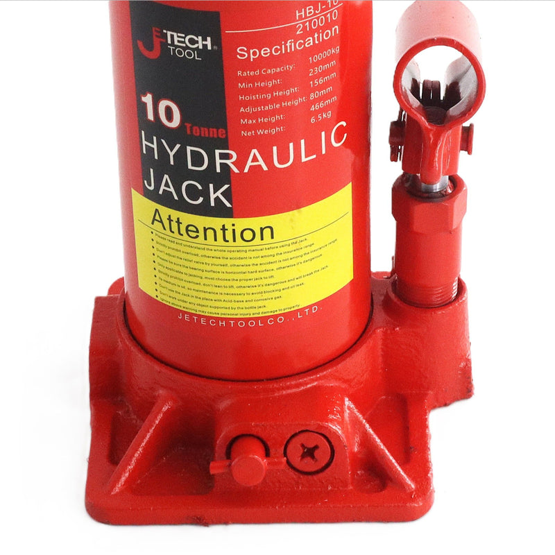 Hydraulic Bottle Jack 10 Ton Heavy Duty